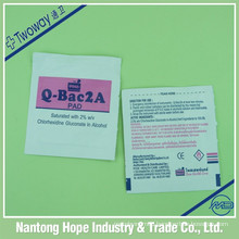 Q-Bac2A Chlorhexidine pad